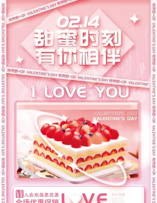 草莓蛋糕生日蛋糕图片