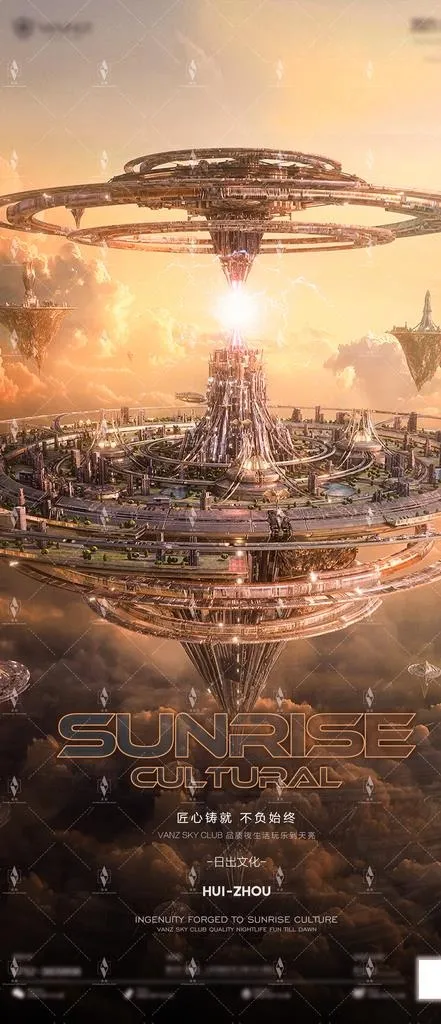 日出文化海报图片(1875X4060(DPI:120))psd模版下载