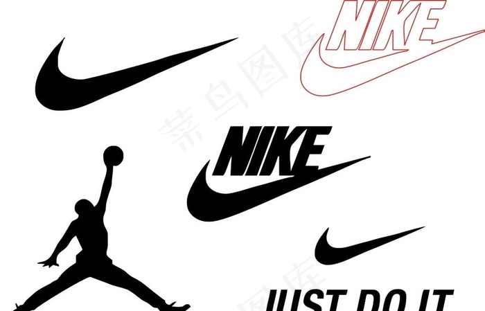 耐克 LOGO图片cdr矢量模版下载