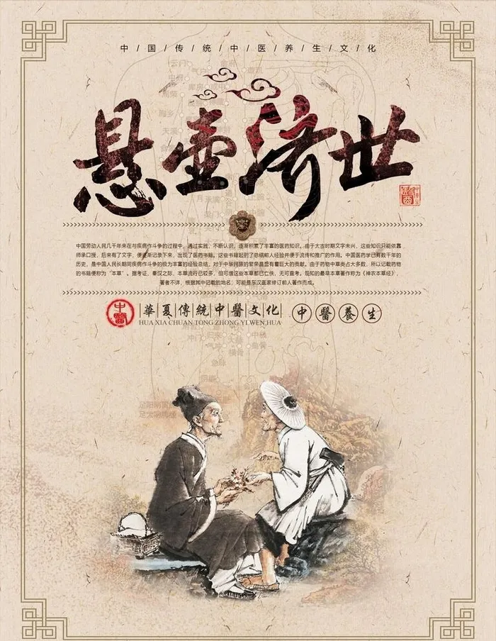 中医文化图片(3504x5306)psd模版下载