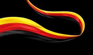 手绘德国国旗图片