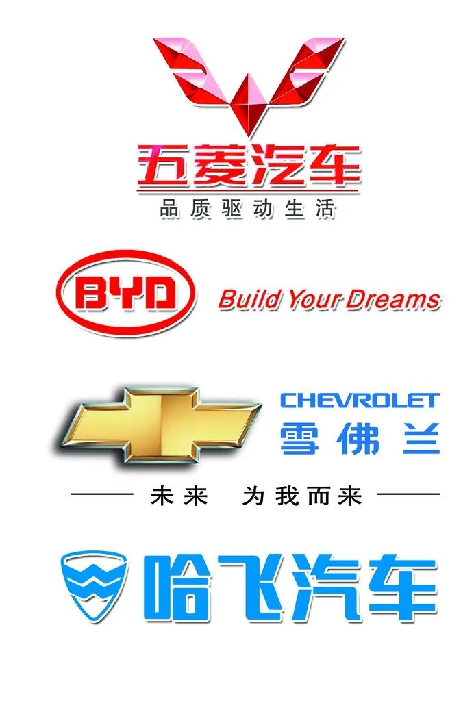 汽车车标图片(2480x3508)psd模版下载