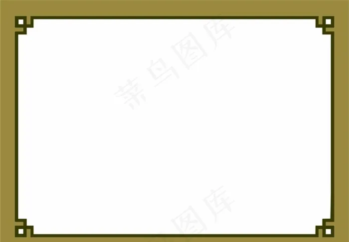 边框图片cdr矢量模版下载