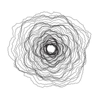 贝塞尔 曲线 摩尔纹 赛博朋克图片