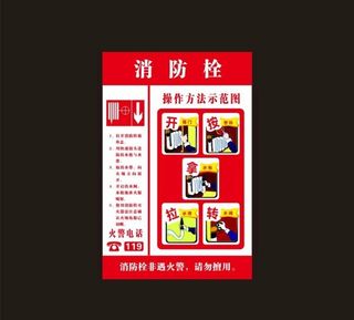 消防栓使用流程图片