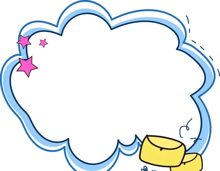 卡通对话框 图片