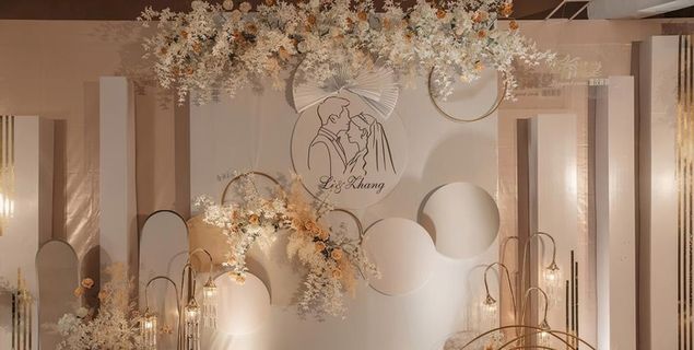 香槟色婚礼图案例图图片