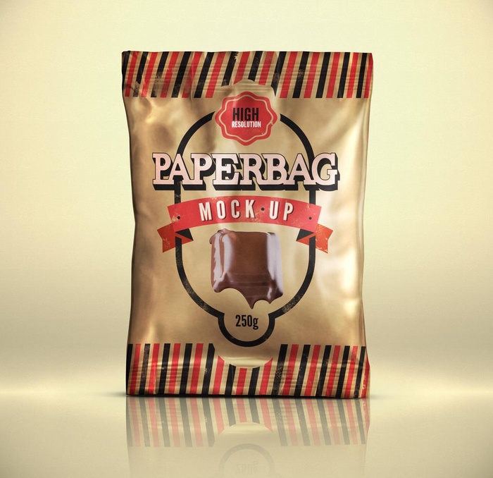 食物包装袋样机图片