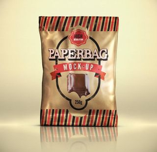 食物包装袋样机图片