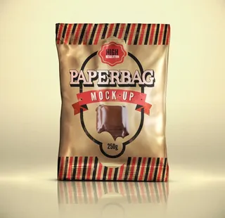 食物包装袋样机图片
