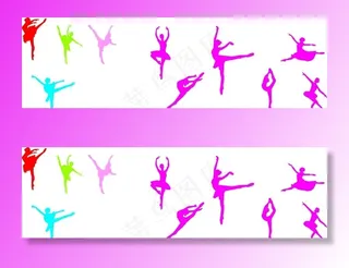 舞蹈小人图片