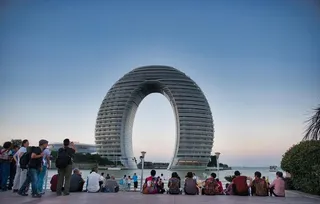 月亮酒店 喜来登 太湖 湖州图片