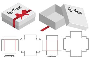 礼盒天地盖（半盖）纸盒包装图片