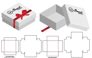 礼盒天地盖（半盖）纸盒包装图片