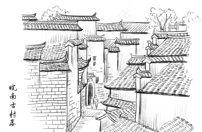 皖南古村落图片