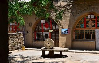 陕北窑洞 陕北民居 陕北土窑图片