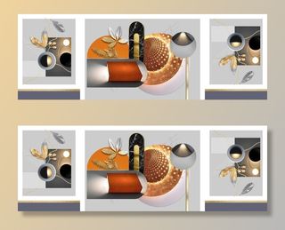 抽象装饰画图片