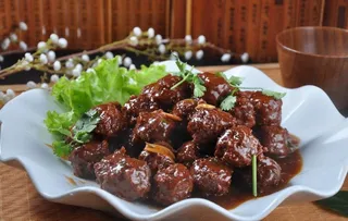 红焖牛肉丸子图片
