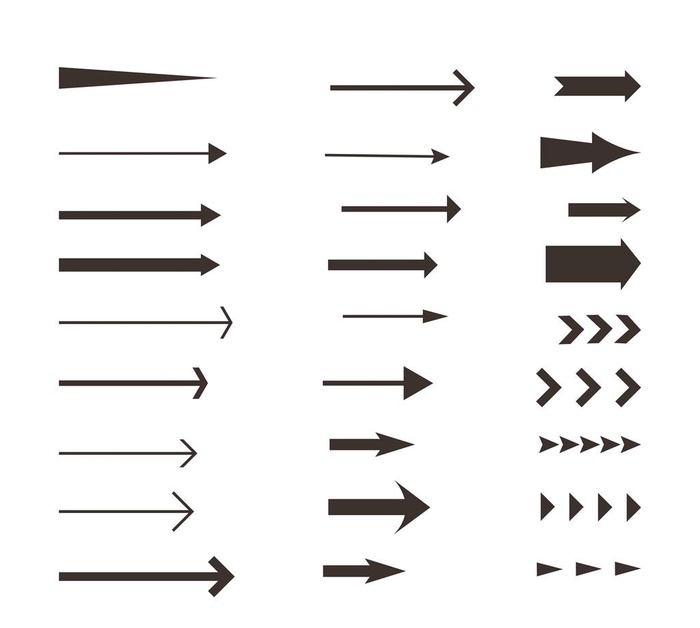 箭头图标图片