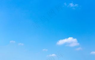 蓝天白云背景素材壁纸图片