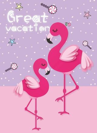 创意火烈鸟图片