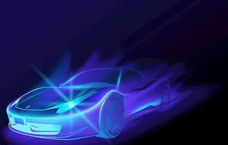 幻影飞驰跑车图片