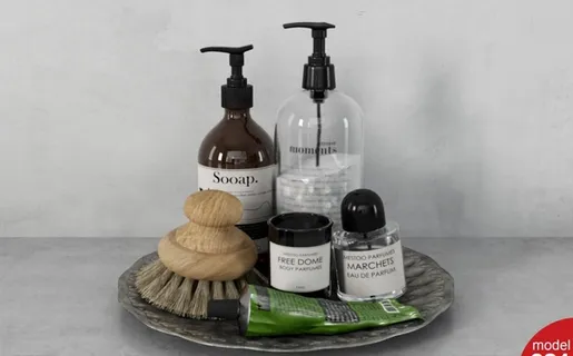 C4D模型洗发水沐浴露塑料瓶图片 C4D模型洗发水沐浴露塑料瓶图片