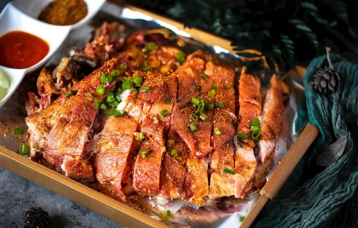 烤羊排图片