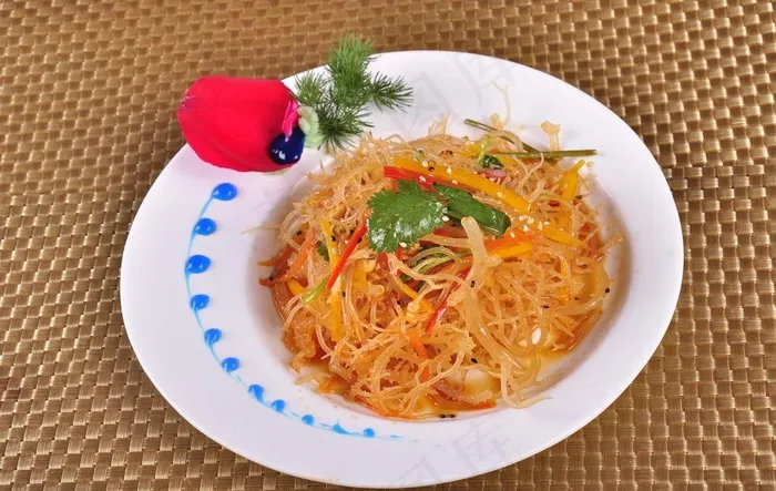 风味龙须菜图片