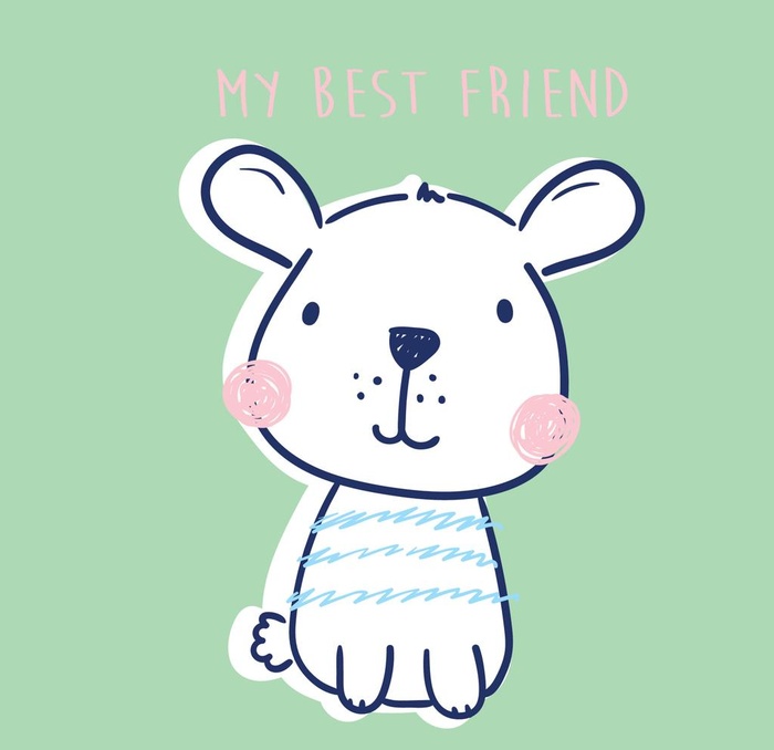 可爱卡通动物  图片