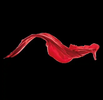 红色飘带图片