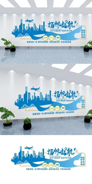 企业文化墙图片