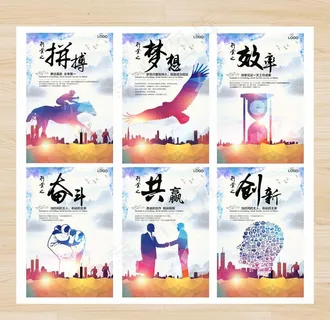 企业文化  企业展板图片