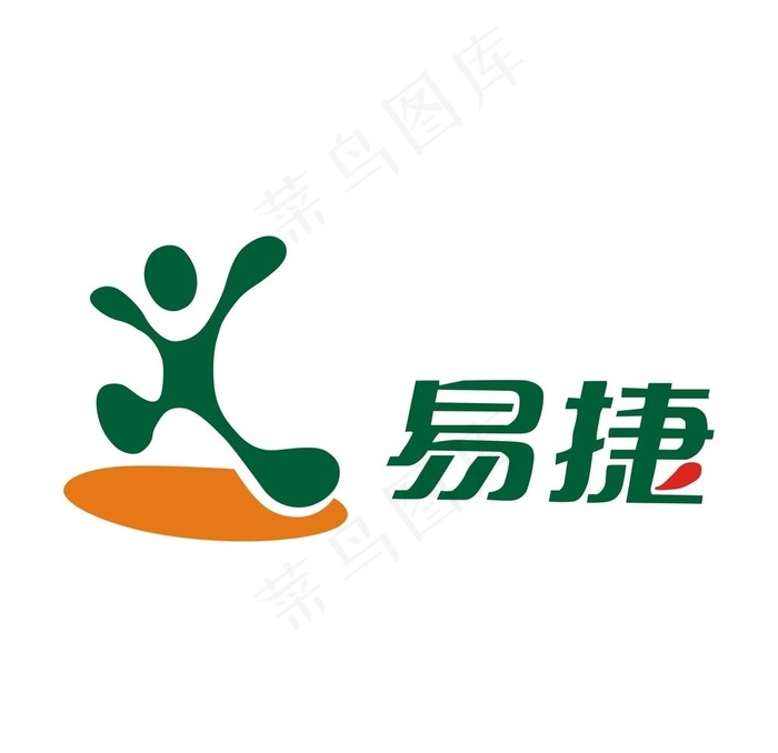 易捷LOGO图片cdr矢量模版下载
