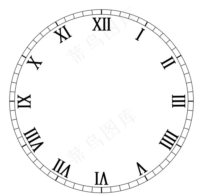罗马时钟表盘图片