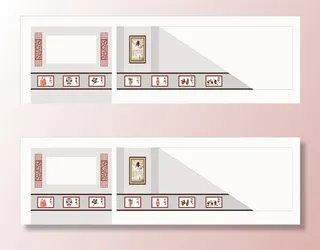 走廊文化墙图片