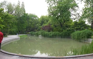 公园水景图片