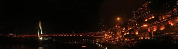 洪崖洞全景图图片