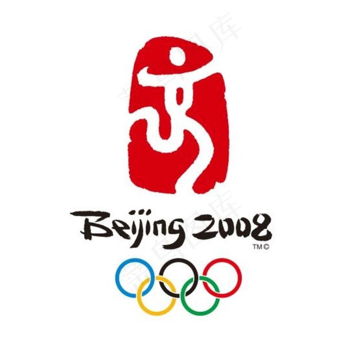 矢量北京奥运logo图片cdr矢量模版下载