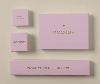 包装盒样机图片