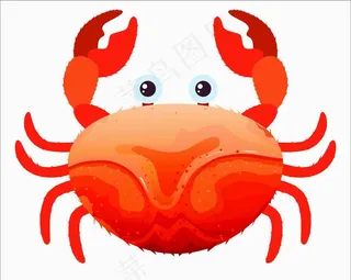 矢量磐蟹图片