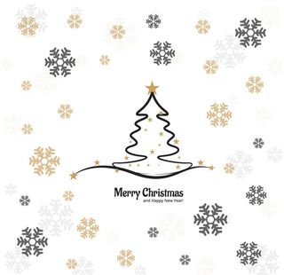 手绘树标志图标图片