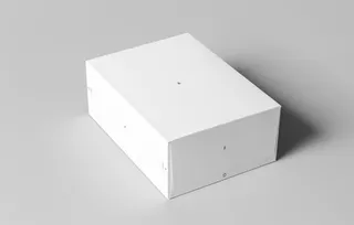 白色盒子样机图片