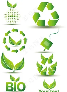环保标志图片
