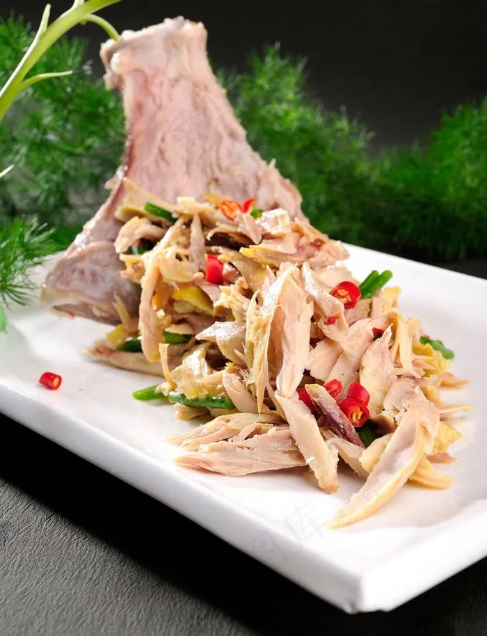 手撕扇子骨图片