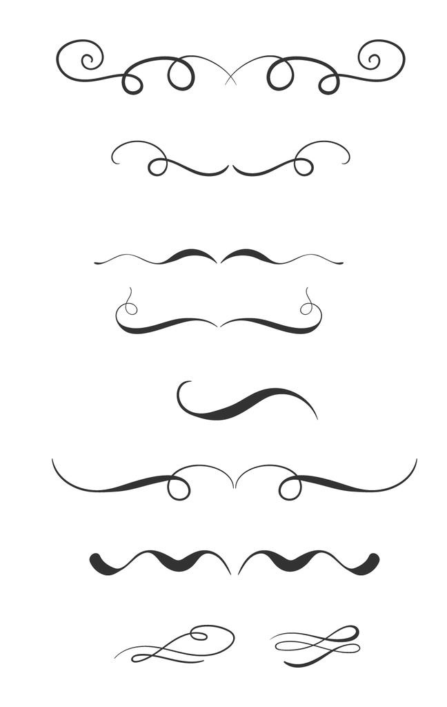 欧式花纹元素图片