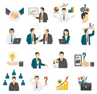 业务咨询服务图标图片