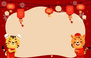 虎年背景图片