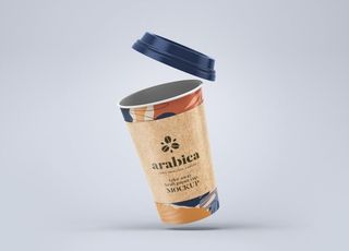 咖啡纸杯样机图片