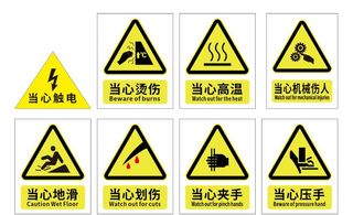 安全标识牌图片